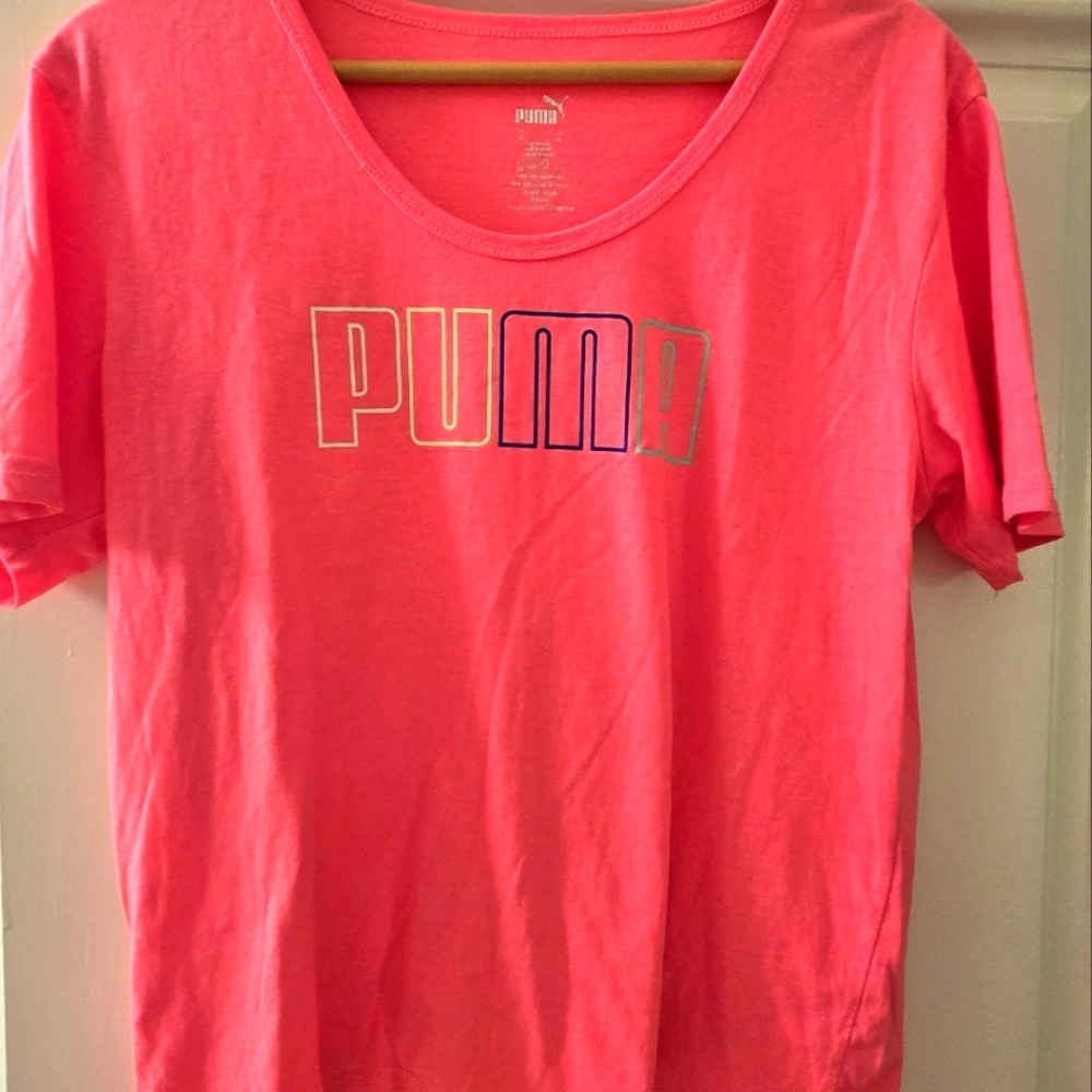 PUMA Women's Pink T-Shirt